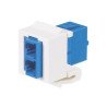 Módulo adaptador monomodo dúplex LC Sr/Jr SFF - Azul, Blanco