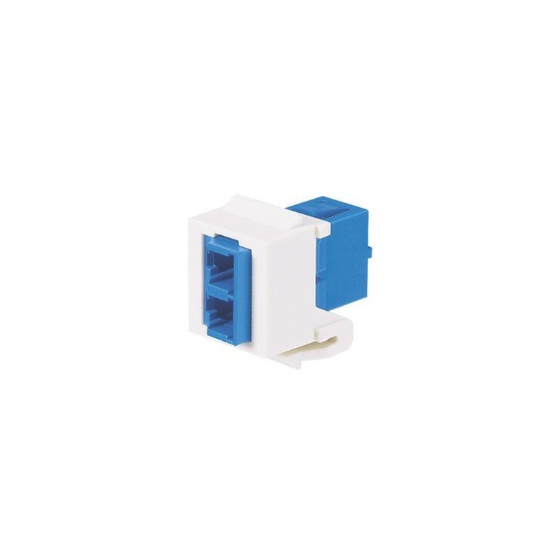 Módulo adaptador monomodo dúplex LC Sr/Jr - Azul, Blanco