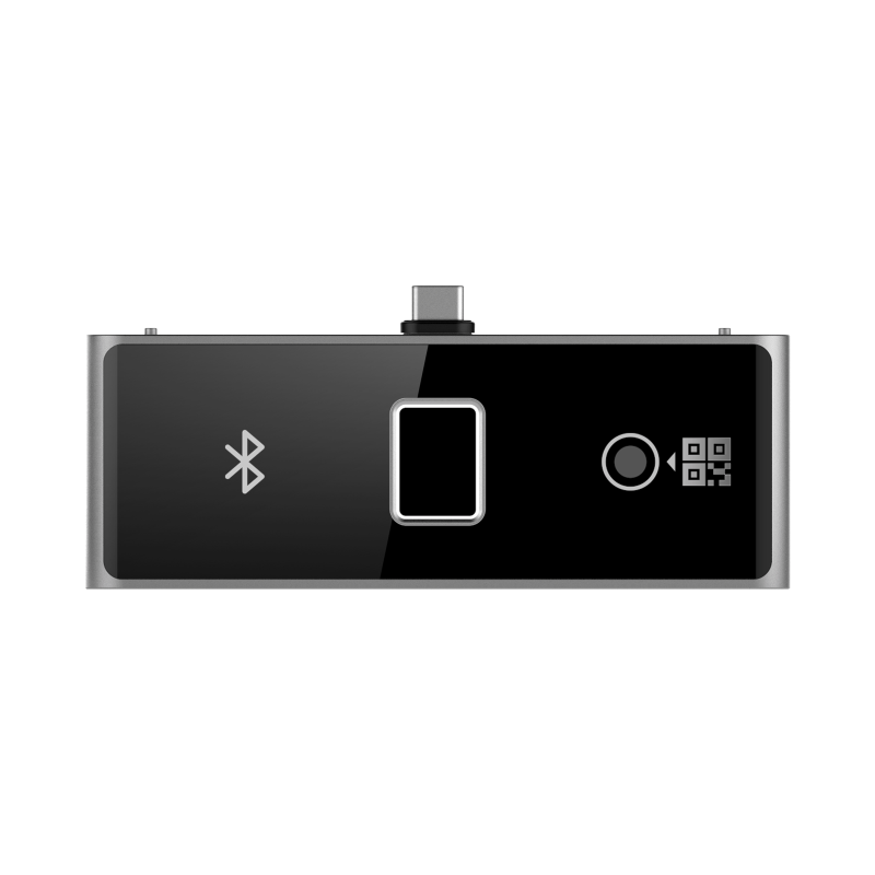 Módulo lector de huellas, códigos qr y bluetooth, compatible con ds-k1