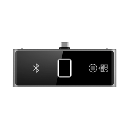 Módulo lector de huellas, códigos qr y bluetooth, compatible con ds-k1
