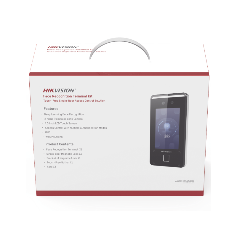 Kit de control de acceso todo incluido con lector de rostros, qrs, tar