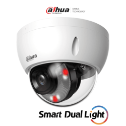 Camara IP domo 4 megapíxeles, 2, 8mm, 101°, Dual light 30 metros, WizS