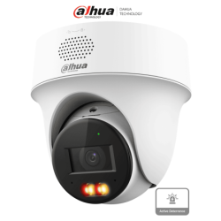 Cámara PT IP domo de 2 Megapixeles, Lente de 2, 8 mm, 30 Metros de Iluminación Dual Inteligente, Audio dos vías, Detección de hu