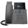 Teléfono IP PoE grado operador de 2 líneas, pantalla LCD tft 2, 4 pulgadas color, 8 botones virtuales multiuso, seguridad carrie