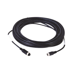 Cable Extensor de Vídeo y Audio de 12 Metros, Conector Tipo Aviación, 