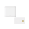 KIT de Alarma AX PRO, Incluye: 1 Hub con batería de respaldo, 1 año de Servicio de Datos 600MB, Wi-Fi, 3G/4G, Compatible con Hik