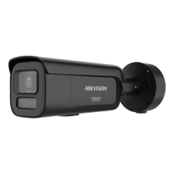 Cámara Bala IP 4 Megapixel, Lente Mot, 2, 8 a 12 mm, 60 mts IR + Luz B