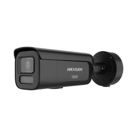 Cámara Bala IP 4 Megapixel, Lente Mot, 2, 8 a 12 mm, 60 mts IR + Luz B