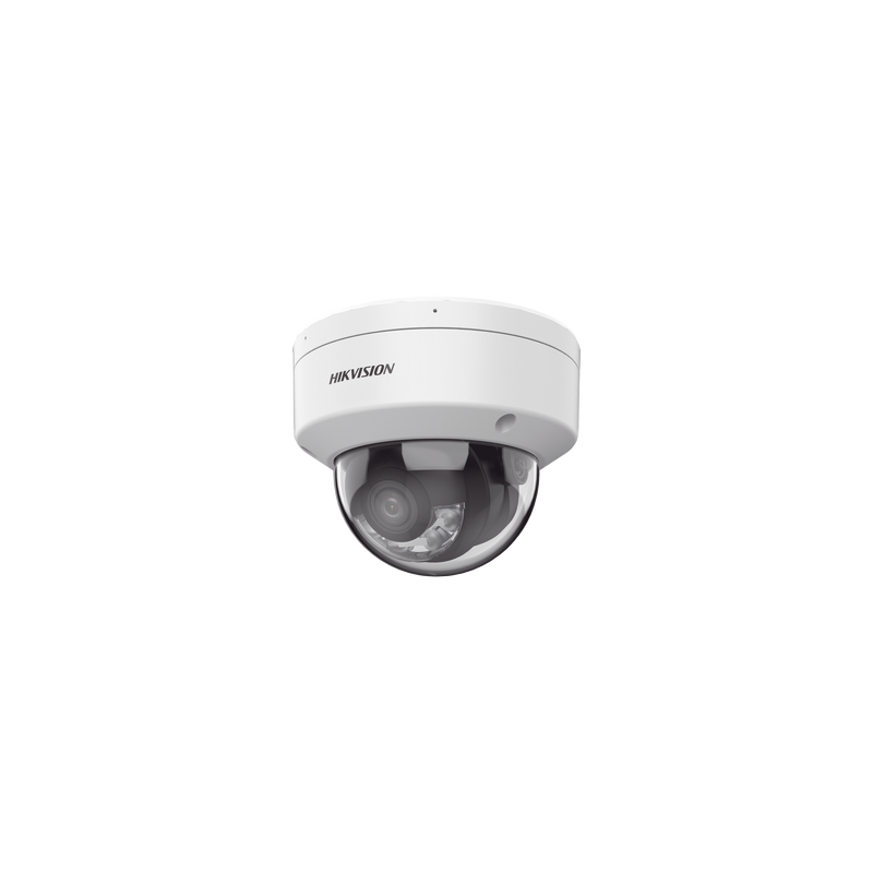 Domo IP 4 Megapixel, Lente 2, 8 mm, Dual Light (40 mts IR + 40 mts Luz Blanca), Darkfighter S, Exterior IP67, IK10, Microfono In