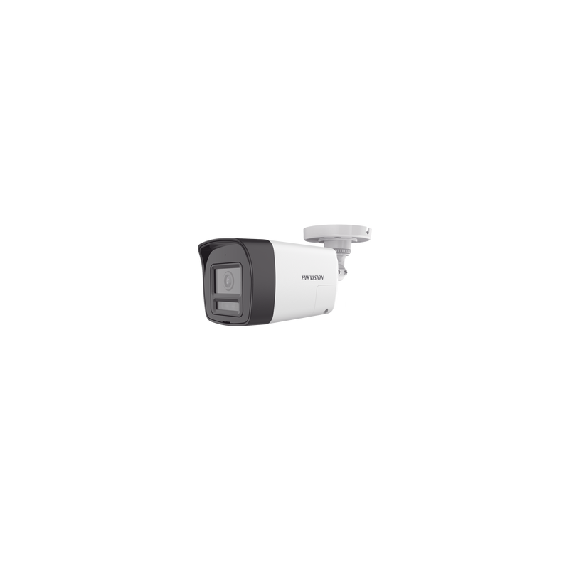 Cámara Bala TURBOHD 4K (8 Megapixel), Lente 2, 8 mm, 30 mts IR EXIR + 20 mts Luz Blanca, Micrófono y Bocina Integrado, Exterior