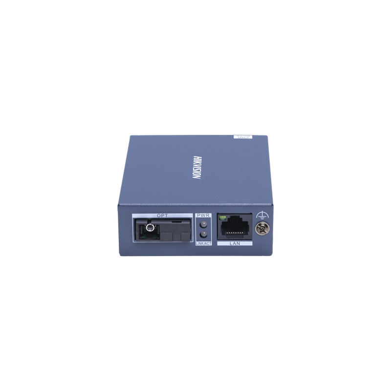 Convertidor Fibra Óptica, Transmisor, Monomodo (TX), 1 Puerto SFP (SC) 100 Mbps, 1 Puerto RJ45 10/100 Mbps, HASTA 20 KM, Plug an