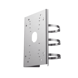 Adaptador de Poste para Montaje de Domos PTZ con Polímero Anticorrosión