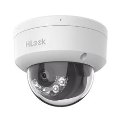 HiLook Series, Domo IP de 4 Megapixel, Lente 2, 8 mm, 30 mts IR, Micrófono Integrado, Exterior IP67, PoE, WDR 120, H, 265+, ONVI