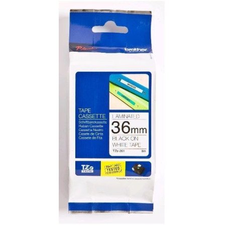 Cinta Negro-blanco 36 mm TZe-261