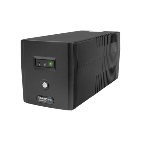 UPS 1000VA/600 W Línea Interactiva 120Vca, 8 tomas 5-15R (6 Respaldadas), Regulación de Voltaje, Protección RJ45