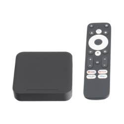 STB 4K Android con Google TV, Alto Rendimiento, Conexión Wi-Fi y por C