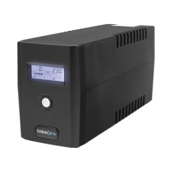 UPS 800VA/480 W Pantalla LCD, Línea Interactiva 120Vca, 6 tomas 5-15R (4 Respaldadas), Regulación de Voltaje, Protección RJ45