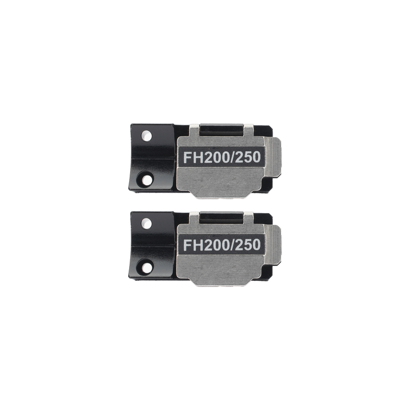 Par de Holders para fibra óptica 250 micras para Fusionadora LinkedPRO LP-FS-PRO-X6