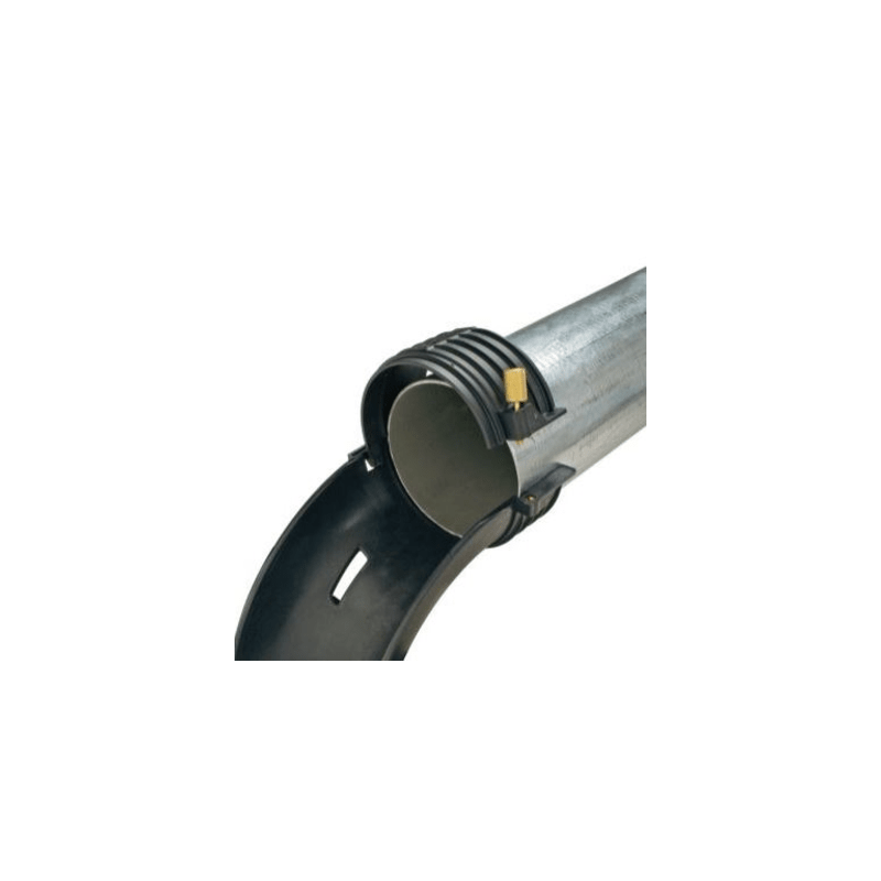 Conducto tipo cascada Tak-Ty™, 4 in, negro
