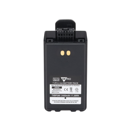 Batería de Li-Ion de 2400mAh (typ), para radios IC-F1100, F2100D