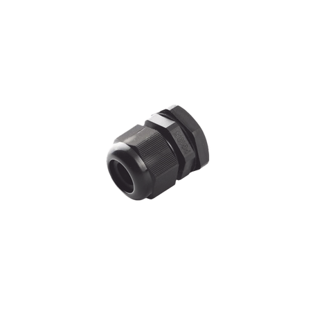 Conector Plástico Negro Tipo Glándula, para Cable de 6 a 12 mm de Diámetro,