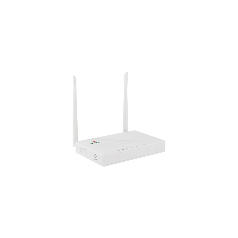 ONU Dual G/EPON con Wi-Fi en 2, 4 GHz + 4 puertos LAN Gigabit, hasta 300 Mbps vía inalámbrico