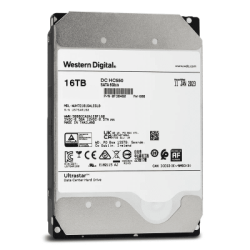 Disco Duro Enterprise 16 TB, Western Digital (WD), Serie Ultrastar, Recomendado para Data Center y NVRs de Alta Capacidad, Alto