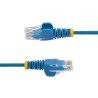 Cable Ethernet CAT6 Delgado de 7m Azul, UTP, Cobre Puro, 28AWG, RJ45, Snagless, LSZH, Probado con Fluke, Cable for Dispositivo d