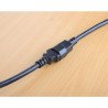 Cable de alimentación C13 a C14, Extensión 5, 0 m, Cable de alimentación de C13 hembra a C14 macho, 10 A, 250 V, conecta un serv