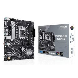Tarjeta Madre Asus PRIME H610M-K D4-CSM 2XDDR4 64GB 3200Mhz HDMI VGA PCIe 4.0 M.2 S 1700 12th 13th 14th Gen mATX