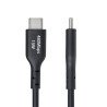 Cable de Carga USB-A a USB-C de 15cm, Cable Cargador USB-A a USB Tipo C, Cable USB 2.0, 3A, Cable de Sincronización, M/M, Cable