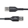 Cable de Carga USB-A a USB-C de 15cm, Cable Cargador USB-A a USB Tipo C, Cable USB 2.0, 3A, Cable de Sincronización, M/M, Cable