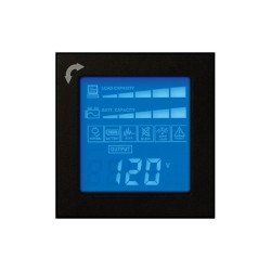 UPS 1000VA, 900W LCD Inteligente, Onda Senoidal Pura, Regulador de Voltaje (AVR), Convertible Torre/Rack 2U, 8 Contactos NEMA 5