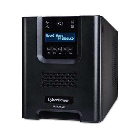 UPS 1500VA, 1050W LCD Inteligente, Onda Senoidal Pura, Line-Interactive con Software PowerPanel Business Edition, Regulador de