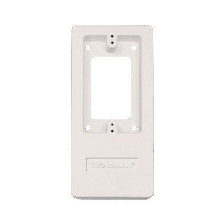 Caja de contactos color blanco de PVC auto extinguible, para canaletas PT48