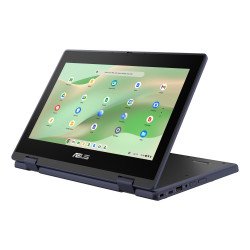 Laptop Asus Chromebook cr1104fta, Intel n150, 8gb, 64g emmc, 11, 6 pulgadas hd touch screen, Chrome OS, color mineral grey, grad