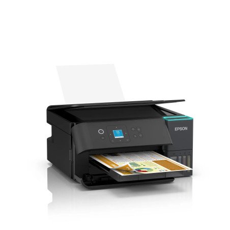 Impresora Epson EcoTank L4360, Inyección de tinta, Impresión a color, 4800 x 1200 DPI, A4, Impresión directa, Negro