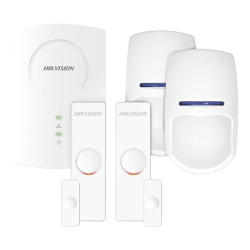 Kit sensores inalámbricos para panel híbrido, 1 expansor de 8 zonas inalámbricas, 2 contactos magnéticos, 2 sensores PIR para in