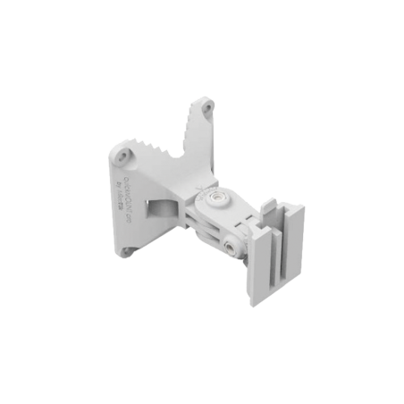 Montaje de pared o poste para equipos MikroTik con ajuste de 140°.