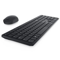 Teclado y mouse Pro DELL KM5221W - Español de Latinoamérica - Negro - Shipswith LATAM, Tamaño completo