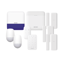 kit de alarma axp ro, incluye: 1 hub con batería de respaldo, 2 sensor