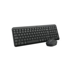 Combo, Inalámbrico, Bluetooth Logitech MK250 Compact Bluetooth Wireless QWERTY, Grafito, Ratón incluido