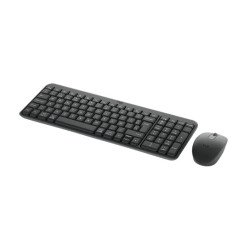 Combo, Inalámbrico, Bluetooth Logitech MK250 Compact Bluetooth Wireless QWERTY, Grafito, Ratón incluido