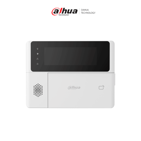 Teclado Inalámbrico Interior Touch para Armado y Desarmado, soporta 3 alarmas, medica, fuego y emergencia, búsqueda por estatus