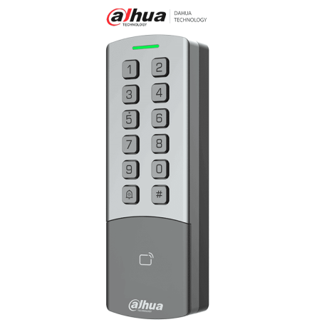 Control de Acceso Standalone Antivandálico, Tarjeta y Password, IP65 & IK08, 10,000 Usuarios, Passwords y Tarjetas, Conectividad