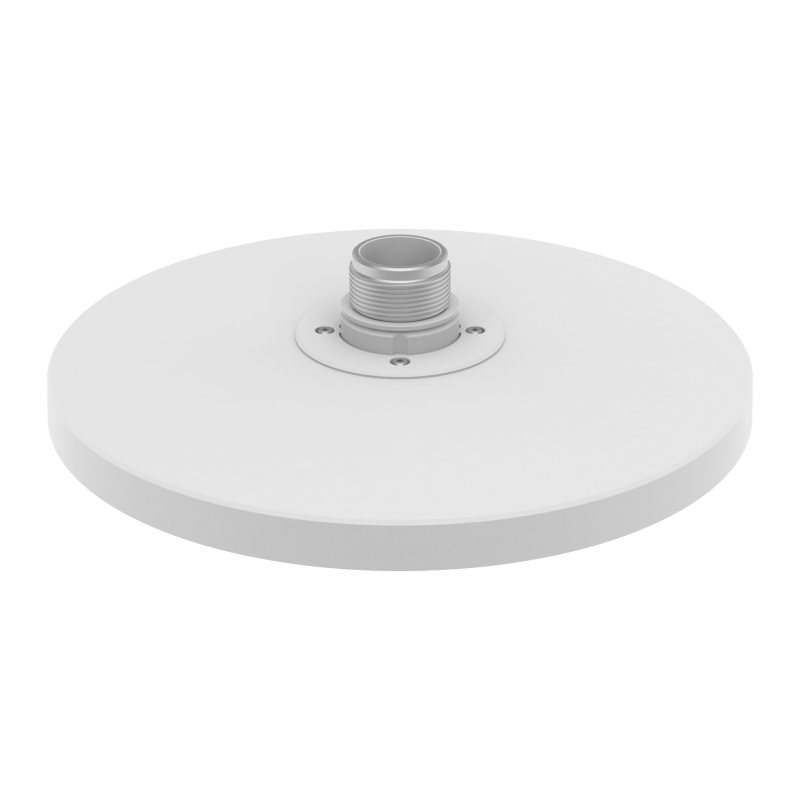 Montaje adaptador compatible con cámaras modelo PNM-9084RQZ1, PNM-9085RQZ1 color blanco