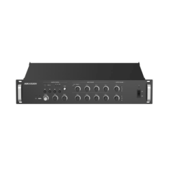 Amplificador de Red 500 Watts, Tareas en Tiempo Real y Programadas, Audio 2-Canales Mezcla Salida, Protección de Cortocircuito y