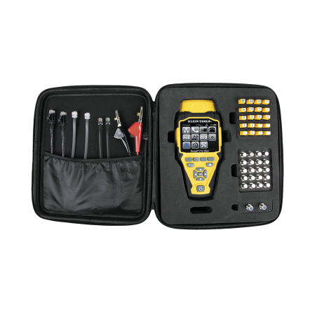 Juego de Probador de Cables de Red con Transmisores Remotos Scout™ Pro Max. Detecta la Capacidad de la Red y las Velocidades de