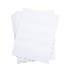 Hojas con 2500 Etiquetas Auto-laminadas para Impresora Láser, Inyección de Tinta, para Cables de 2 a 4.1 mm de Diámetro (18, 14