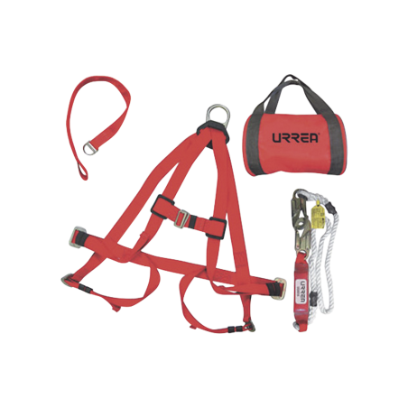 Juego de arnés contra caídas talla 36-40, juego con 4 piezas